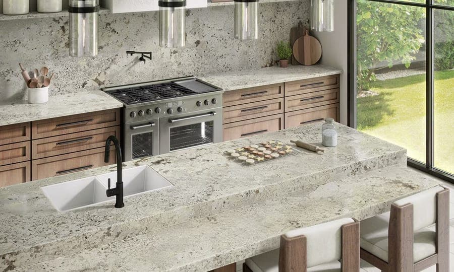 Granite worktop finish