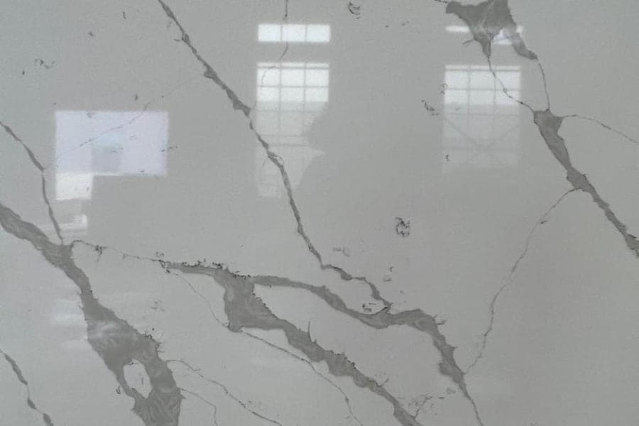 Calacatta Graphite stone finish 1